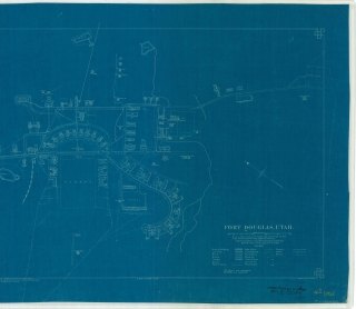 Map of Fort Douglas, Utah