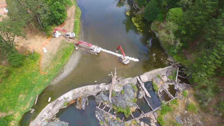 Dam Removal Project, Rogue River Basin, Oregon